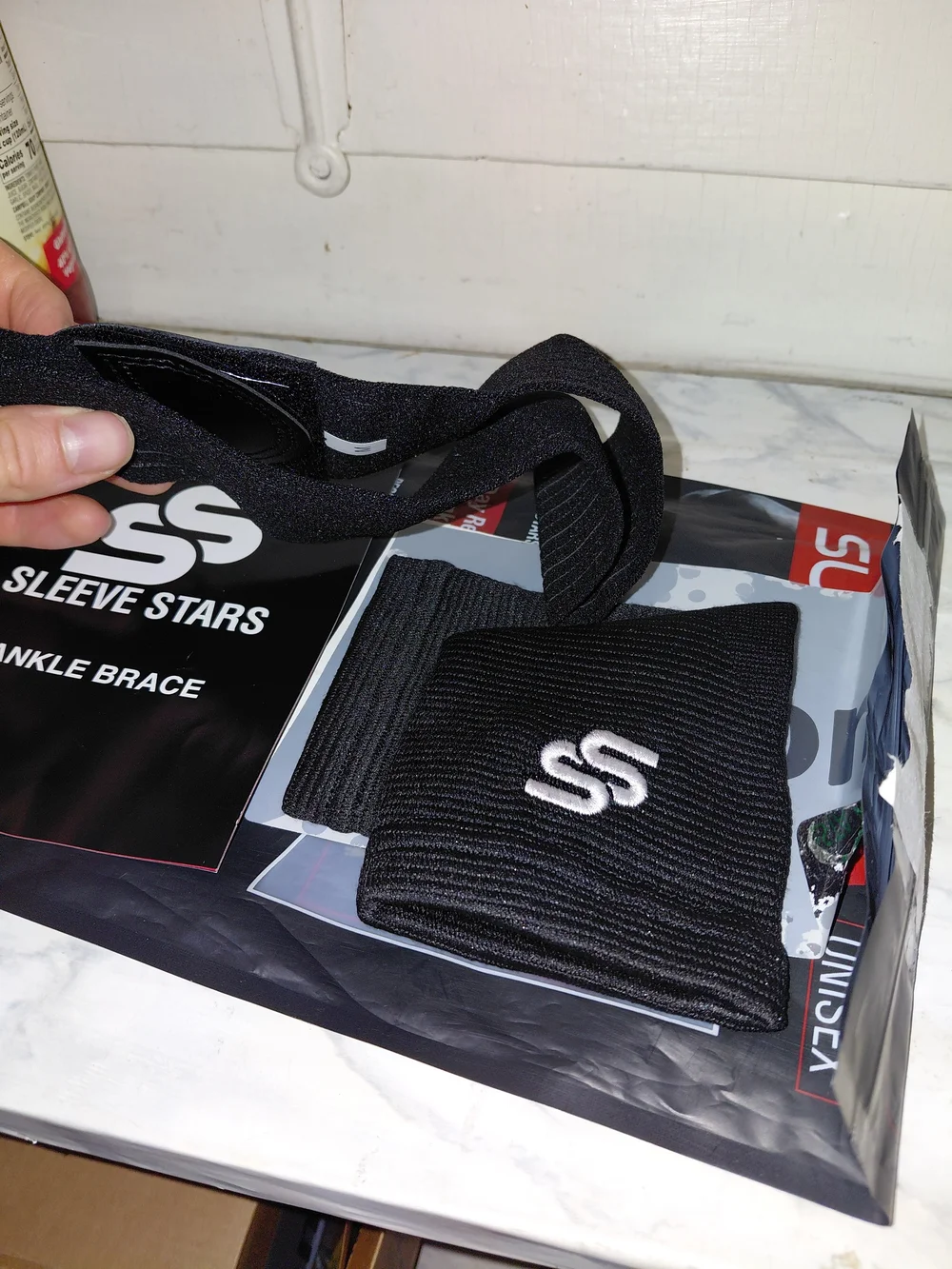Ankle Brace – Black Support Sleeve